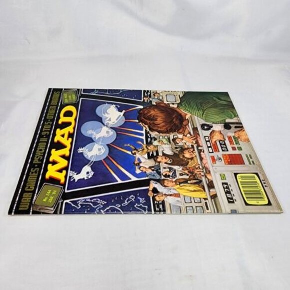Mad Magazine Issue #244 January 1984 War Games and Psycho II Richard Williams FN - Picture 4 of 6